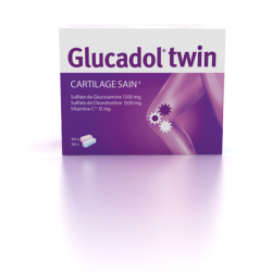 GLUCADOL TWIN NOUVELLE FORMULE 112 +112 COMPR 1MOIS GRATUIT