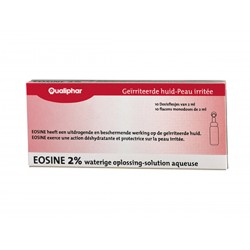 EOSINE AQUEUSE SOL 2% STERILE 10X2ML