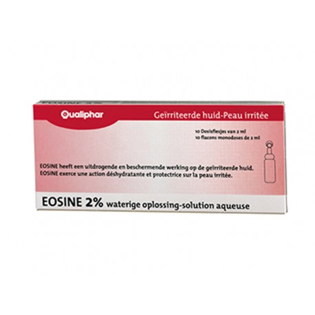 EOSINE AQUEUSE SOL 2% STERILE 10X2ML