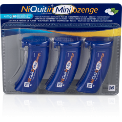 NIQUITIN MINILOZENGE 4MG 60 COMP A SUCER