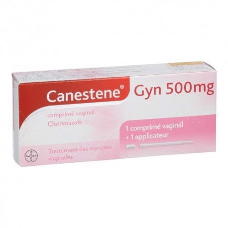 CANESTENE GYN 500MG COMPR VAGINAL