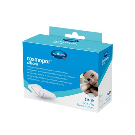 COSMOPOR SILICONE SELFCARE 7.5X5CM 5 PIECES