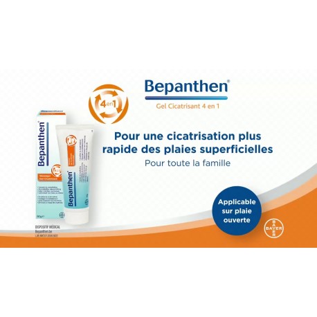 BEPANTHEN GEL CICATRISANT 4 EN 1 50 GR