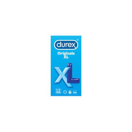 DUREX ORIGINALS XXL 12 PR2SERVATIFS