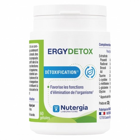 ERGYDETOX 60 CAPS