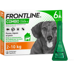FRONTLINE COMBO LINE DOG SPOT-ON S 2-10KG 6 X 0.67ML