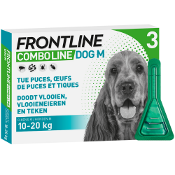 FRONTLINE COMBO LINE DOG SPOT-ON M 10-20KG 3 X 1.34 ML