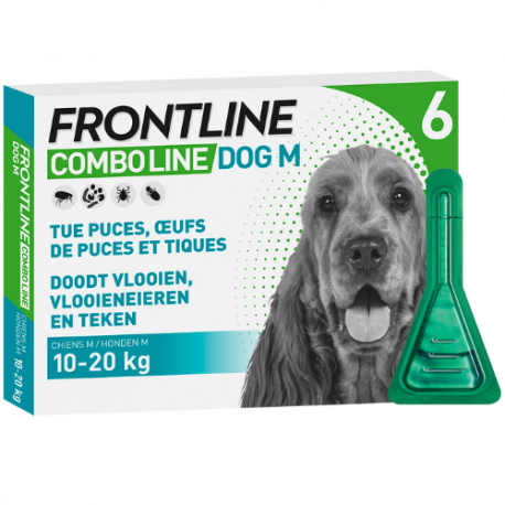 FRONTLINE COMBO LINE DOG SPOT-ON M 10-20KG 6 X 1.34 ML