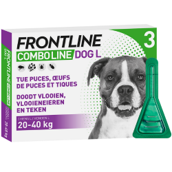 FRONTLINE COMBO LINE DOG SPOT-ON L 20-40KG 3 X 2.68 ML
