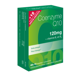 COENZYME Q10 120 MG 45 TABL + 15 GRATUITES