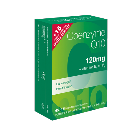 COENZYME Q10 120 MG 45 TABL + 15 GRATUITES