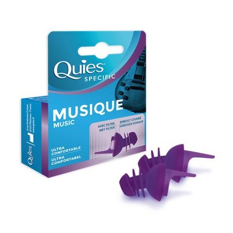 QUIES PROTECTION AUDITIVE SPECIFIC MUSIQUE 1 PAIRE