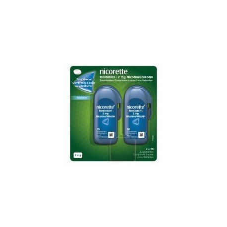 NICORETTE FRESHMINT 2MG COMP A SUCER