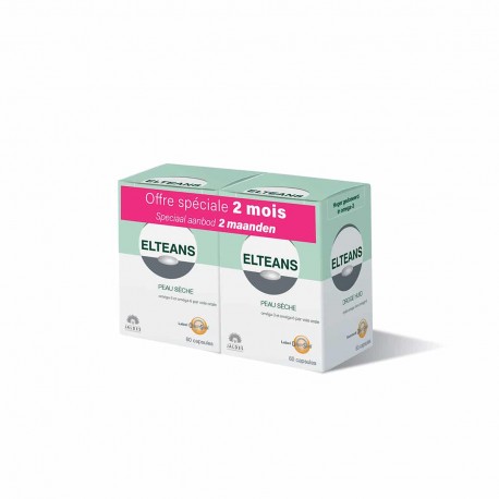 ELTEANS CAPSULES HYDRATATION DE LA PEAU CURE DE 2 MOIS 2X60 CAPS