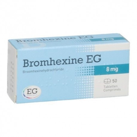 BROMHEXINE EG 8MG 50 COMP