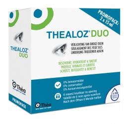 THEALOZ DUO GOUTTES OCULAIRES 2 X 15ML