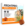 FRONTPRO 28MG CHIENS DE 4 A 10 KG 3 COMPRIMES A CROQUER