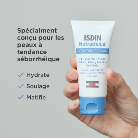 ISDIN NUTRADEICA SEBORRHEIQUE FACIAL GEL 50ML