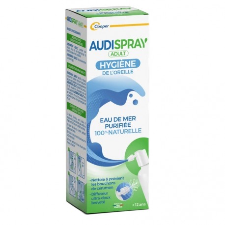 AUDISPRAY ADULTE HYGIENE DE L'OREILLE 50ML