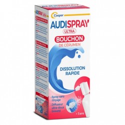AUDISPRAY ULTRA TRAITEMENT DES BOUCHONS 20ML