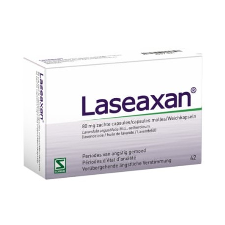 LASEAXAN LAVANDE 80MG 42 CAPSULES