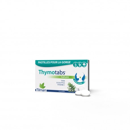 THYMOTABS NATURE TILMAN 24 Pastilles à sucer