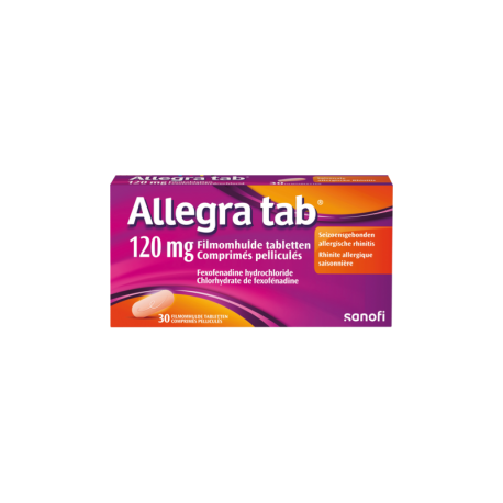 ALLEGRA TAB 120 MG 30 COMP