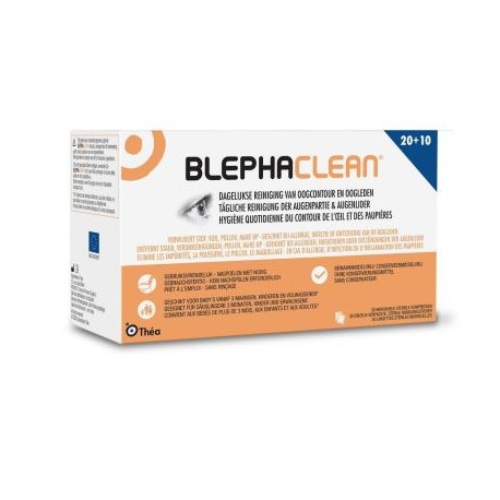 BLEPHACLEAN LINGETTES POUR LES YEUX 30 PIECES