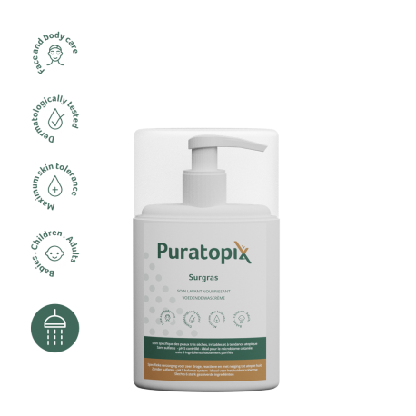 PURATOPIX SURGRAS CREME LAVANTE PEAU ATOPIQUE