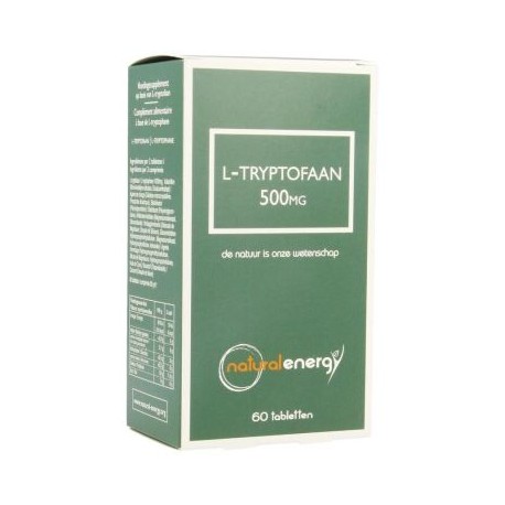 NATURAL ENERGY L-TRYPTOPHANE 500 MG 60 GEL