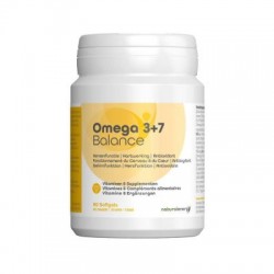 NATURAL ENERGY OMEGA 3+7 BALANCE 90 SOFTGELS