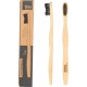 BROSSE A DENTS ADULTE EN BAMBOU NOIR