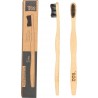 BROSSE A DENTS ADULTE EN BAMBOU NOIR
