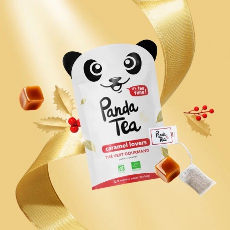 PANDA TEA CARAMEL LOVERS 18 SACHETS