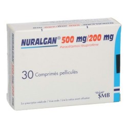 NURALGAN 500MG / 200MG