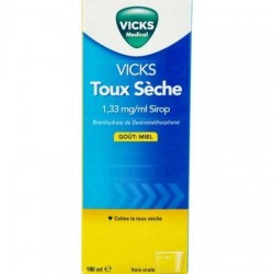 VICKS TOUX SECHE SIROP 180ML