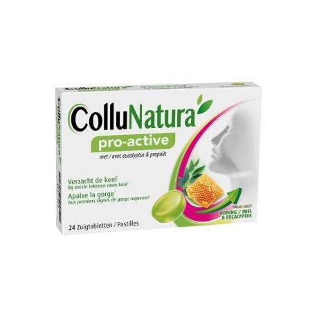 COLLUNATURA PRO-ACTIVE 24 PASTILLES A SUCER