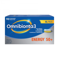 OMNIBIONTA 3 ENERGY 50+ 90 COMPRIMES