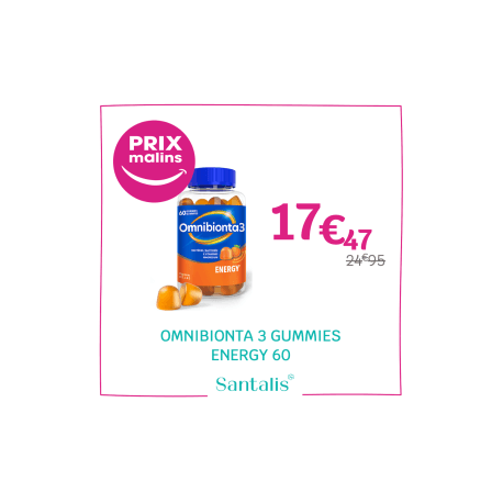 OMNIBIONTA 3 ENERGY 60 GUMMIES