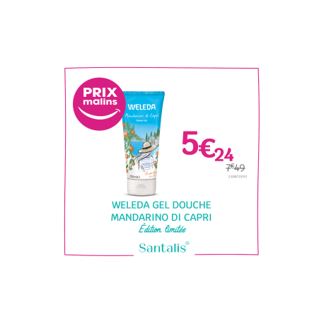 WELEDA GEL DOUCHE MANDARINO DI CAPRI EDITION LIMITEE 200ML
