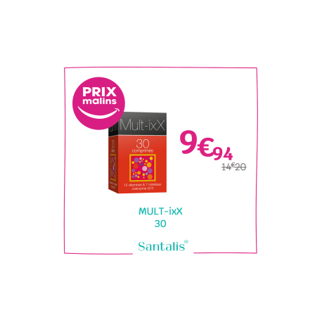 MULT- IXX MULTIVITAMINES 30 COMPRIMES