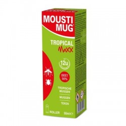 MOUSTIMUG TROPICAL MAXX DEET 50% ROLLER 50ML