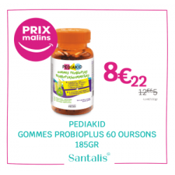 PEDIAKID GOMMES SOMMEIL 60 OURSONS