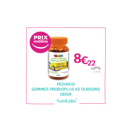 PEDIAKID GOMMES SOMMEIL 60 OURSONS