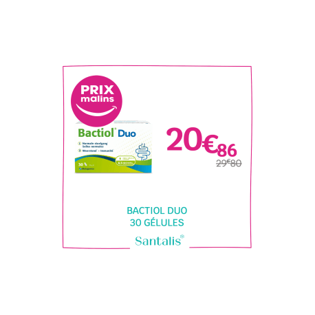 BACTIOL DUO 30 GELULES