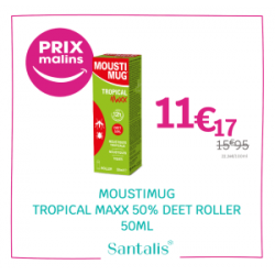 MOUSTIMUG TROPICAL MAXX DEET 50% ROLLER 50ML