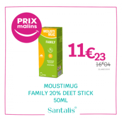 MOUSTIMUG DEET 20% STICK 50ML