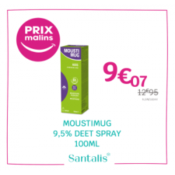 MOUSTIMUG DEET 9.5% SPRAY 100 ML