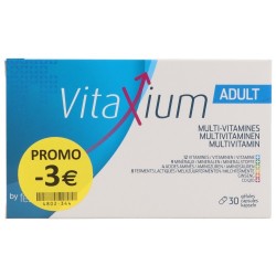 VITAXIUM ADULTE MULTIVITAMINES 30 CAPS - 3 € PROMOPACK
