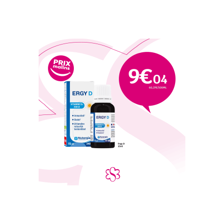 ERGY D VITAMINE D 200 UI 15ML